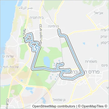 11 Bus Line Map