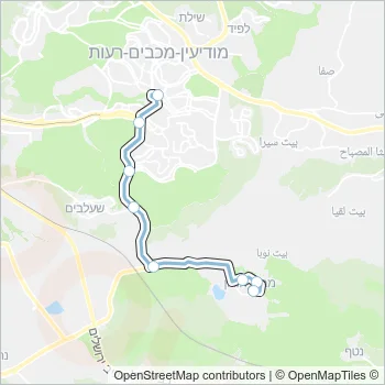 19 Bus Line Map