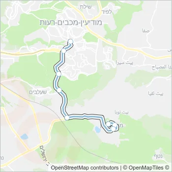 19 Bus Line Map