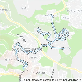 27 Bus Line Map