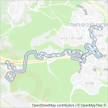 56 Bus Line Map