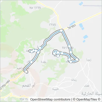 62 Bus Line Map