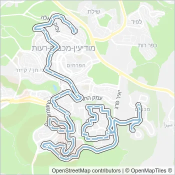 84 Bus Line Map