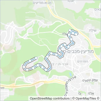 90 Bus Line Map