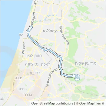 103 Bus Line Map