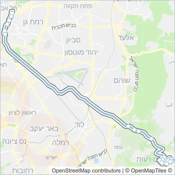 104 Bus Line Map