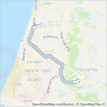 108 Bus Line Map