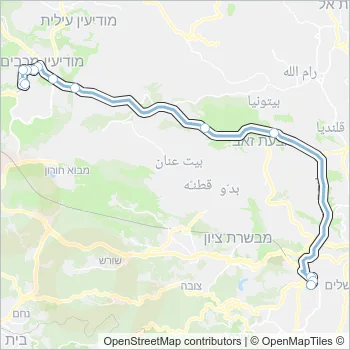 117 Bus Line Map