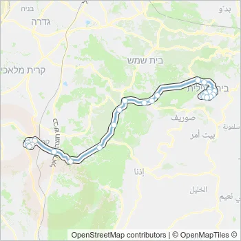 132 Bus Line Map