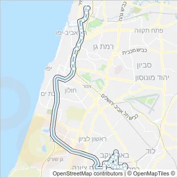 159 Bus Line Map