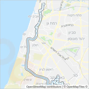 159 Bus Line Map