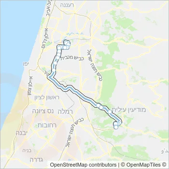 202 Bus Line Map