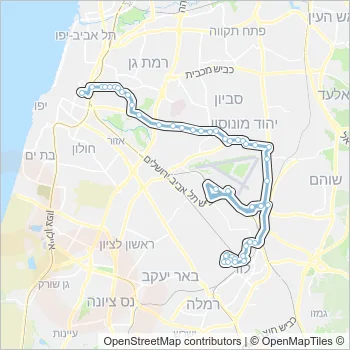 476 Bus Line Map