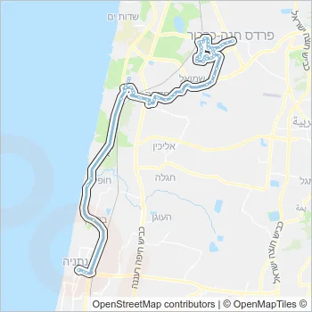 730 Bus Line Map
