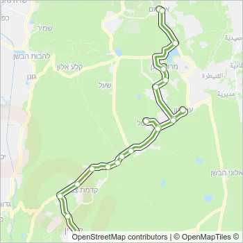 14 Bus Line Map