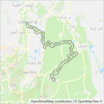 54 Bus Line Map