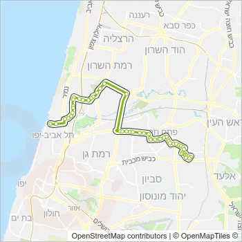 49 Bus Line Map