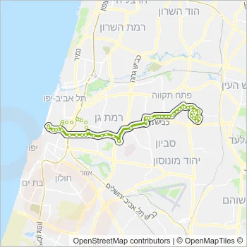 64 Bus Line Map