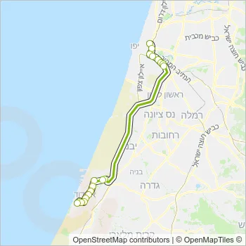 320 Bus Line Map