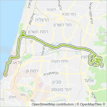 566 Bus Line Map