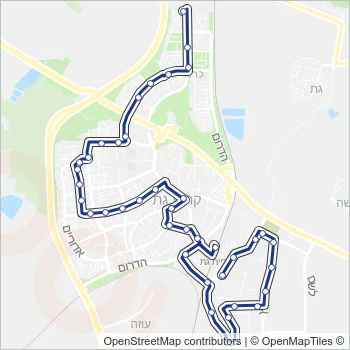 11 Bus Line Map