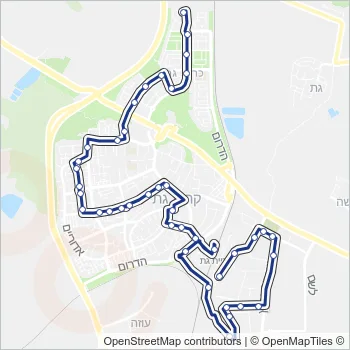 11 Bus Line Map