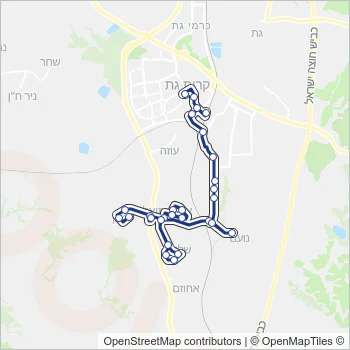 69 Bus Line Map