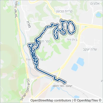 13 Bus Line Map