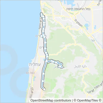 691 Bus Line Map