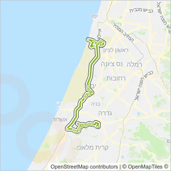 336 Bus Line Map