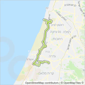 336 Bus Line Map