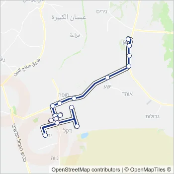 12 Bus Line Map