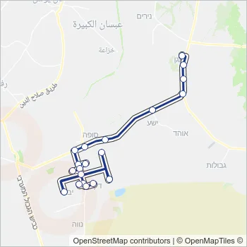 12 Bus Line Map