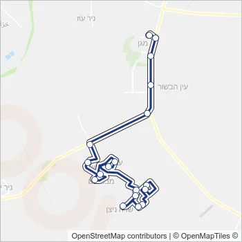 13 Bus Line Map