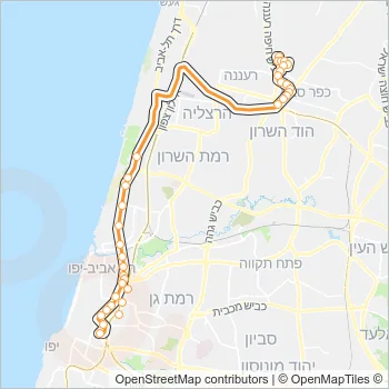 148 Bus Line Map