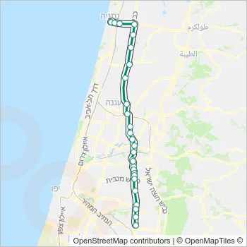 950 Bus Line Map