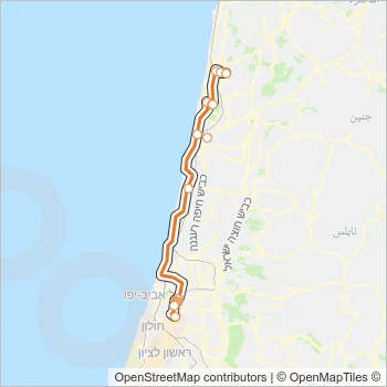 978 Bus Line Map