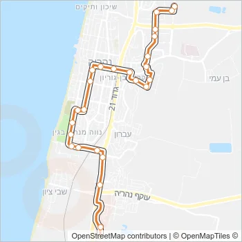 18 Bus Line Map