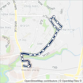 81 Bus Line Map