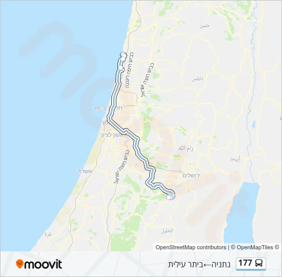 177 Bus Line Map