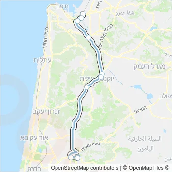 631 Bus Line Map