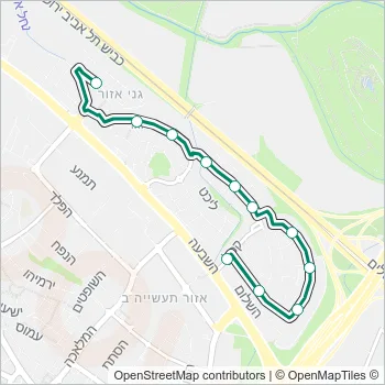 95 Bus Line Map