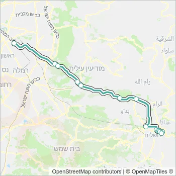 102 Bus Line Map