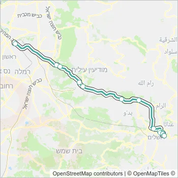 102 Bus Line Map