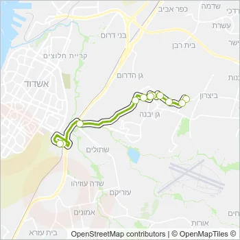 19 Bus Line Map