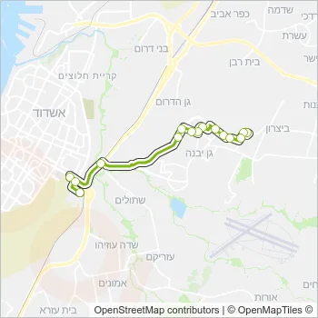 19 Bus Line Map