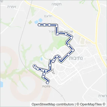 6 Bus Line Map
