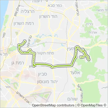 471 Bus Line Map