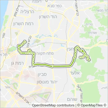 471 Bus Line Map