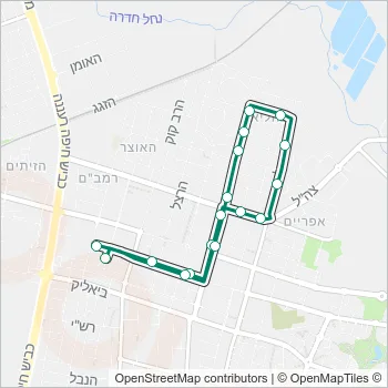 6 Bus Line Map